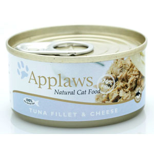 Cheap Applaws Tuna Fillet with Cheese Tin 24 x 70g