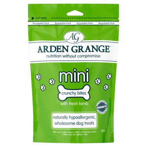 Cheap Arden Grange Mini Crunchy Bites Lamb 250g