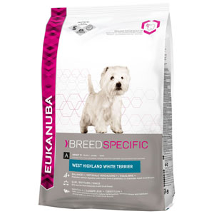 Cheap Eukanuba Adult West Highland White Terrier 2.5kg