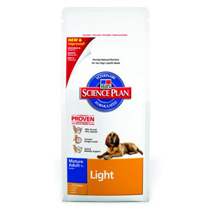 science plan light dog food