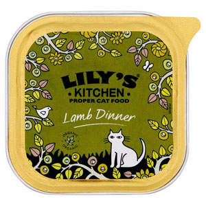 Cheap Lily's Kitchen Organic Lamb Dinner for Cats 16 x 100g
