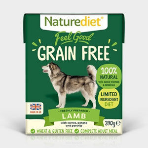 Cheap Naturediet Feel Good Grain Free Lamb with Vegetables 18 x 390g