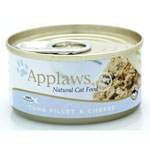 Applaws Tuna Fillet with Cheese Tin 24 x 70g