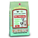 James Wellbeloved Adult Small Breed Dog Duck & Rice 1.5kg